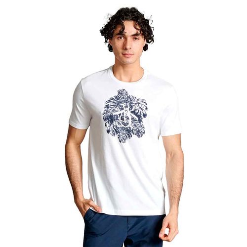 Playera Original Penguin blanco para caballero opks2539