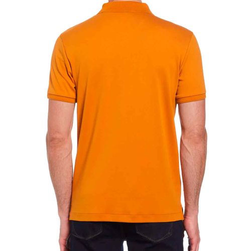 Playera tipo polo Original Penguin naranja para caballero opksb300