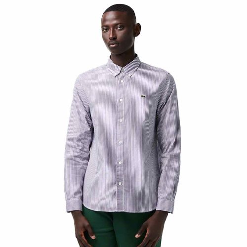 Camisa Lacoste lila para caballero ch2936-522