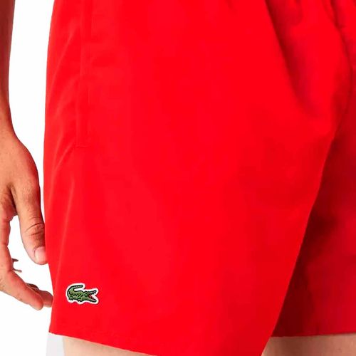 Traje de baño Lacoste rojo para caballero mh6270-8un