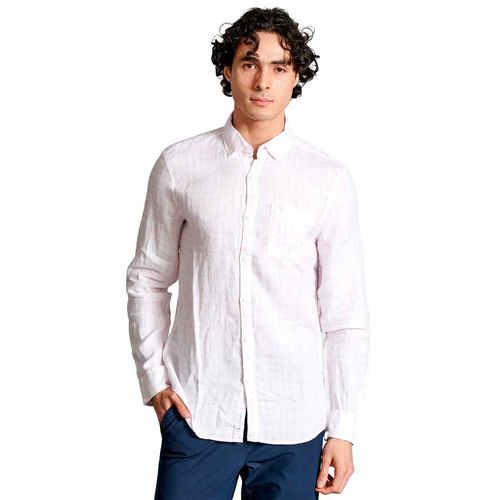 Camisa Original Penguin blanco para caballero opws2518