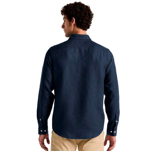 Camisa Original Penguin azul para caballero opwb0400
