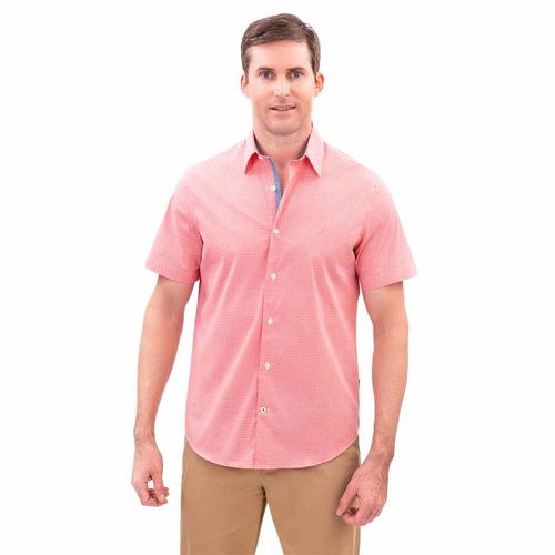Camisa Nautica rosa para caballero 46500w-6th