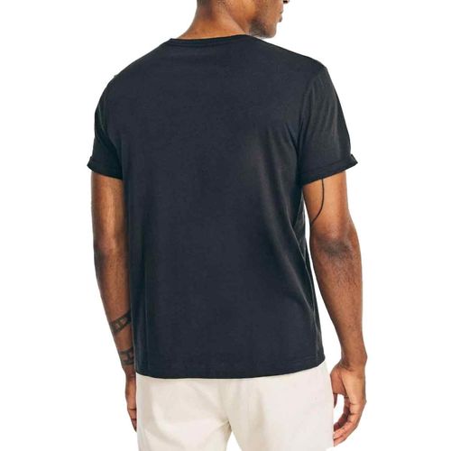 Playera Nautica negro para caballero vr2711-0tb
