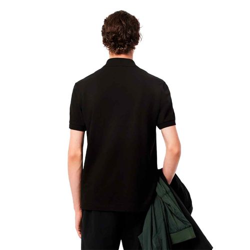 Playera tipo polo Lacoste negro para caballero ph9851-031
