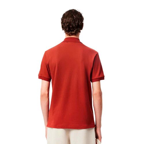Playera tipo polo Lacoste café para caballero ph9851-afs