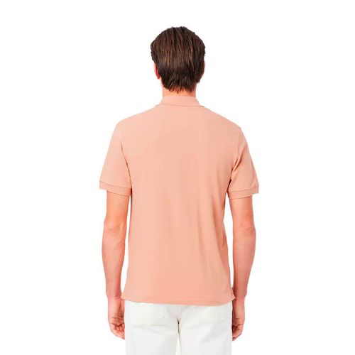 Playera tipo polo Lacoste rosa para caballero ph9851-zih