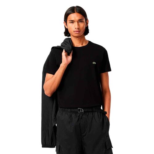 Playera Lacoste negro para caballero th6709-031