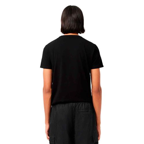 Playera Lacoste negro para caballero th6709-031