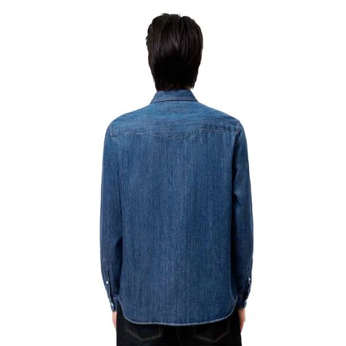 Camisa Lacoste azul para caballero ch0197-cdz