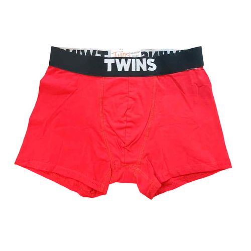 Bóxer Twins rojo para caballero mbk0541