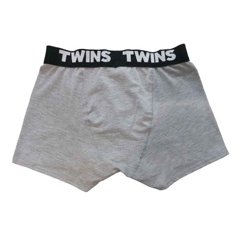 Bóxer Twins gris para caballero mbk0555