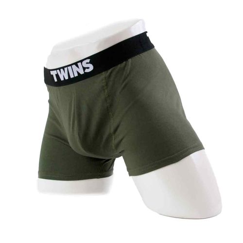 Bóxer Twins verde para caballero mbk0629