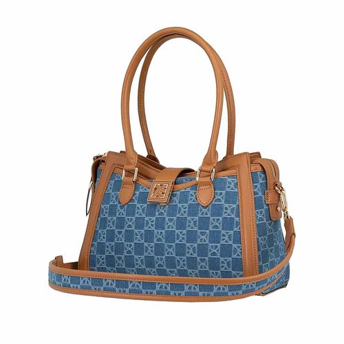 Bolso Cloe satchel azul 2BLCI24698AZU