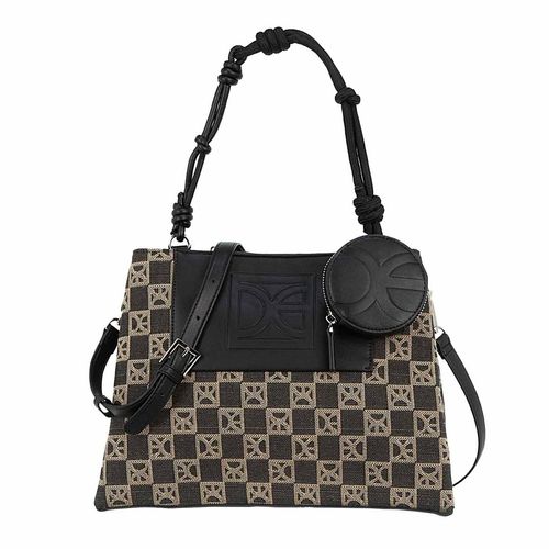 Bolso Cloe satchel negro 3BLCI24529NEM