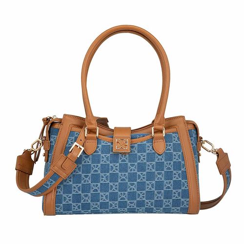 Bolso Cloe satchel azul 2BLCI24698AZU
