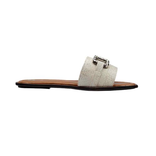 Sandalia de piso Efe latte para dama 254002