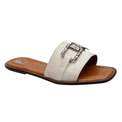 Sandalia de piso Efe latte para dama 254002