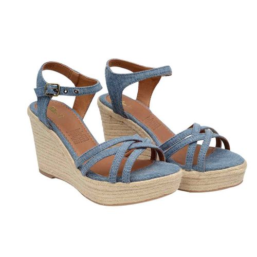 Sandalia casual EFE cielo para dama 253701