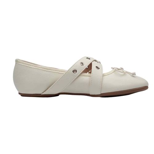 Zapato casual EFE latte para dama 150101