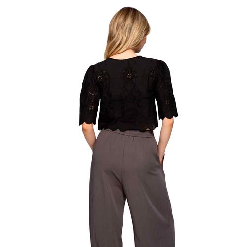 Blusa Ferriano negro para dama bp01672