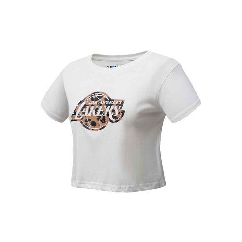 Playera deportiva Fexpro blanco para dama nbact625101wh1