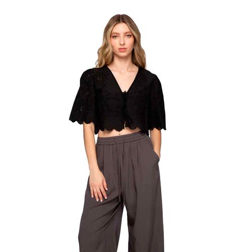 Blusa Ferriano negro para dama bp01672