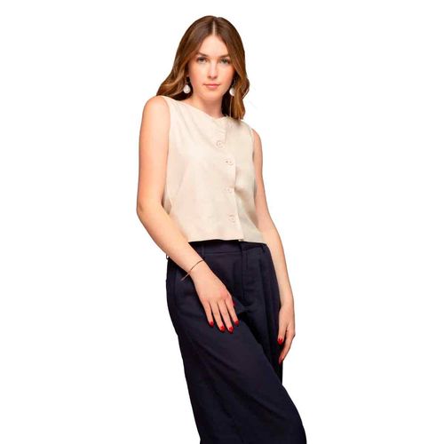 Blusa Ferriano beige para dama bp01674