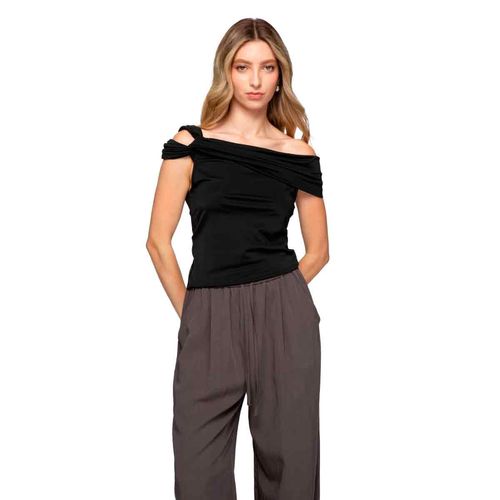 Blusa Ferriano negro para dama tc01127