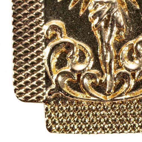 Dije Ray Jewelry 360 para caballero dorado CCP-687