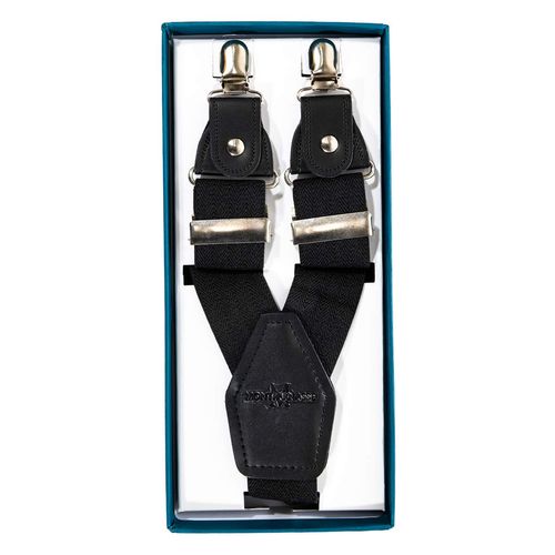 Tirantes Montparnasse para caballero negro MOD 7