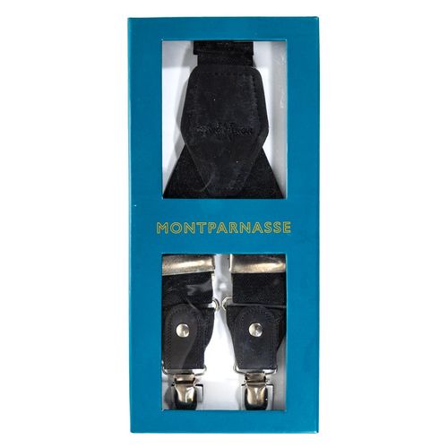 Tirantes Montparnasse para caballero negro MOD 7