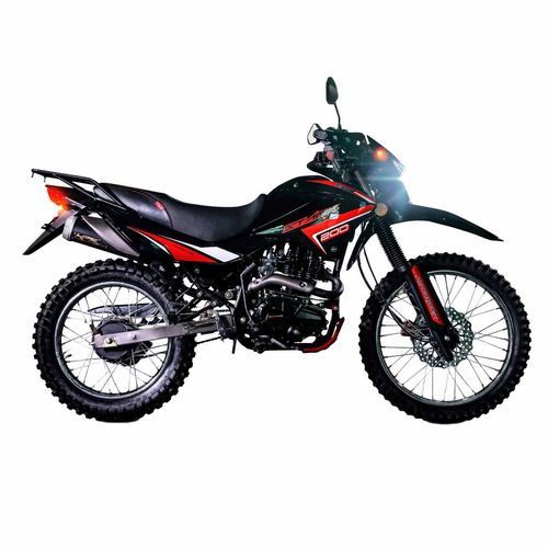 Motocicleta BDS doble propósito negro stark 200 CC 2025
