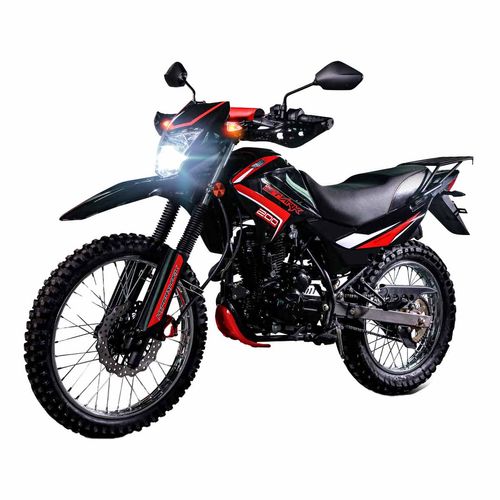 Motocicleta BDS doble propósito negro stark 200 CC 2025