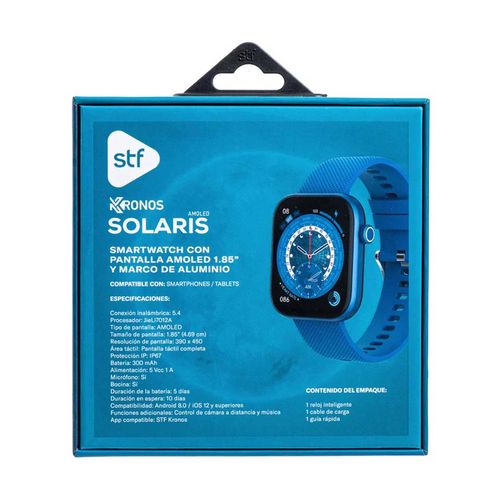 Smartwach Stf kronos solaris azul ST-W62206