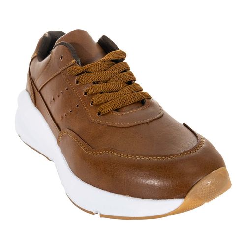 Tenis casual Cabo Rojo miel para caballero 10750