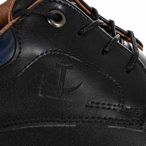 Zapato casual Cabo Rojo negro para caballero CR0701-02