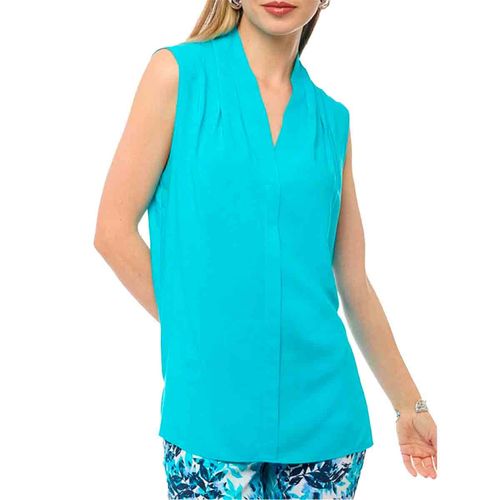 Blusa Alexis azul para dama 48250307a