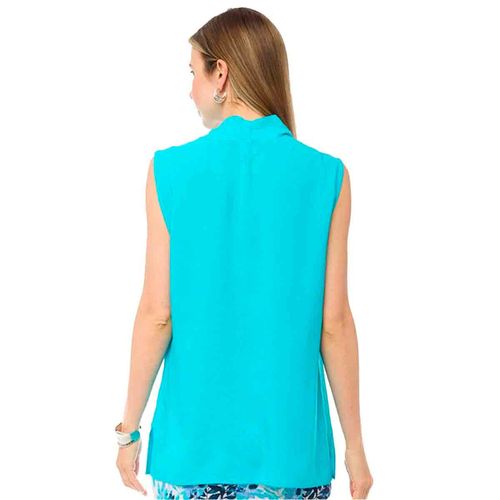Blusa Alexis azul para dama 48250307a
