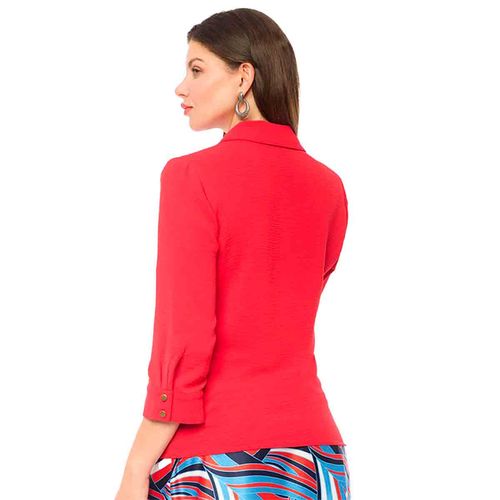 Blusa Alexis rojo para dama 48250202
