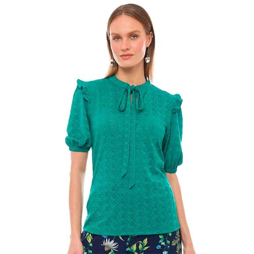 Blusa Alexis verde para dama 58250402