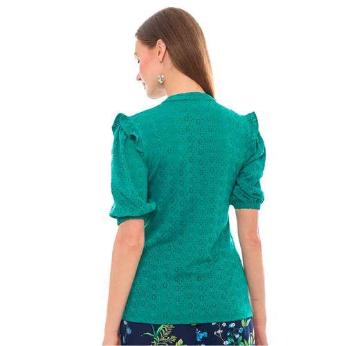 Blusa Alexis verde para dama 58250402