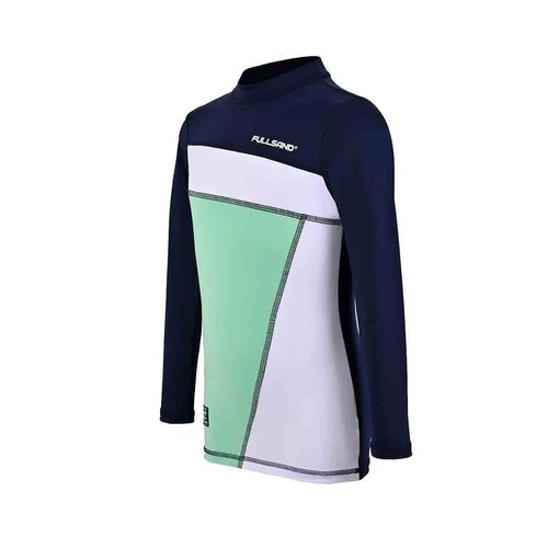 Playera de baño Fullsand verde para niño nowtg28