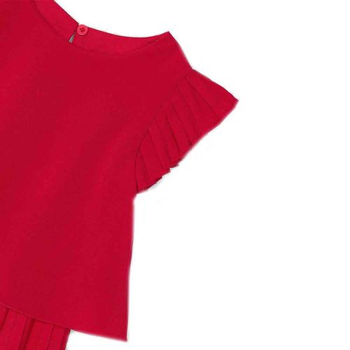 Jumpsuit Mayoral rojo para niña 3871