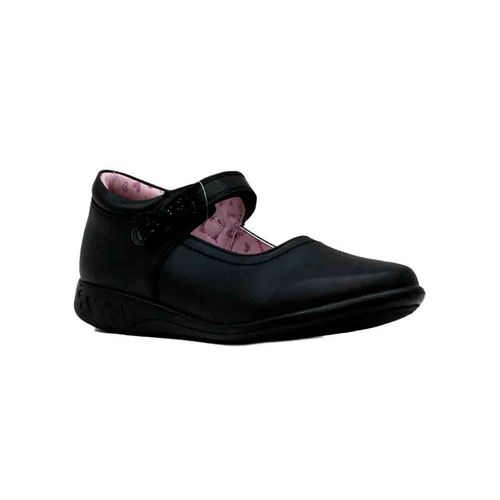 Zapato escolar Bambino Kids negro para niña BM9067