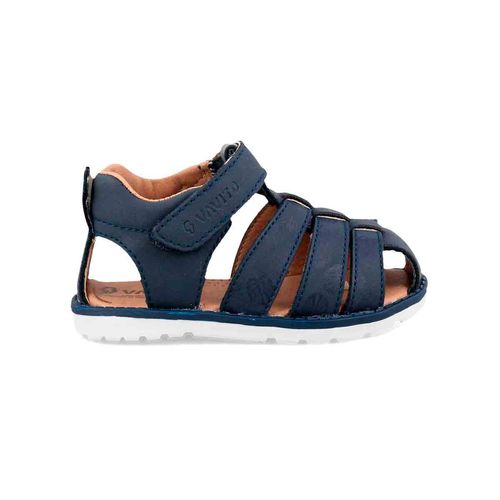 Sandalia con talón Vavito azul para niño VA365504ST