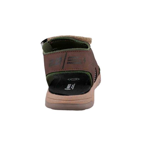 Sandalia con talón Vavito militar para niño VA961505ST