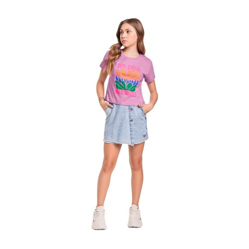 Blusa Gloss lila para jovencita 31782