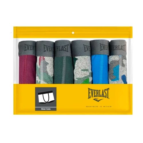 Set de bóxer Everlast multicolor para caballero combinado