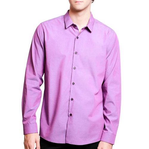 Camisa Lob morado para caballero cccn1465
